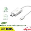 Đầu đọc thẻ SD/TF Chuẩn Lighning và USB Ugreen 30612 ( Dành cho iphone/ ipad Chuẩn MFI ) 8 dau-doc-the-sd-tf-chuan-lighning-va-usb-ugreen-30612