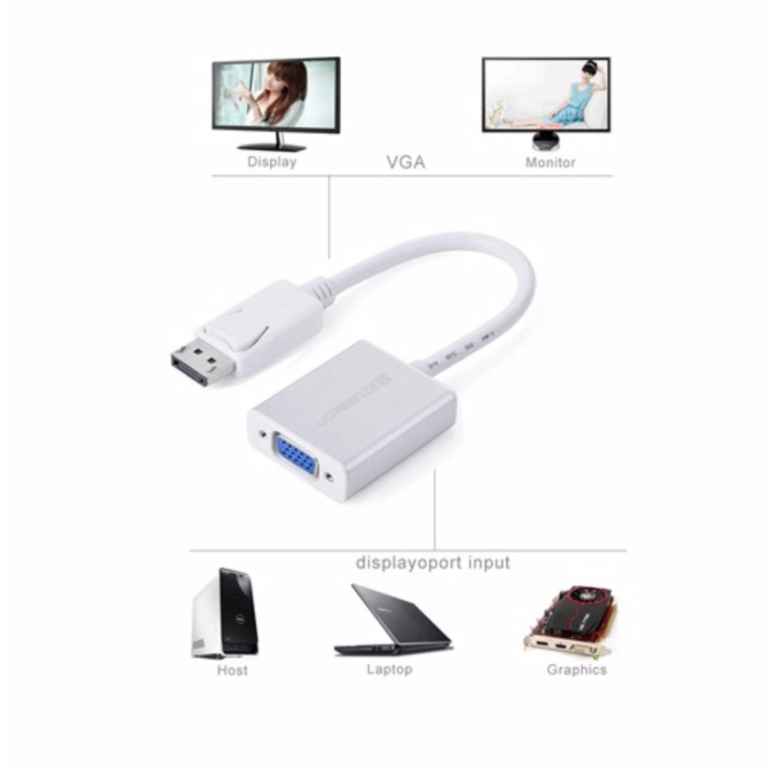 cap-chuyen-displayport-sang-vga-ugreen-20406