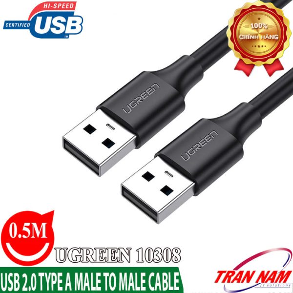 cap-usb-2-0-hai-dau-duc-dai-05m-cao-cap-ugreen-10308
