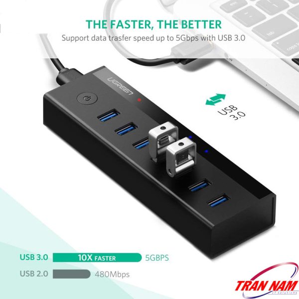 bo-chia-7-cong-usb-3-0-kem-nguon-5v2a-ugreen-40522