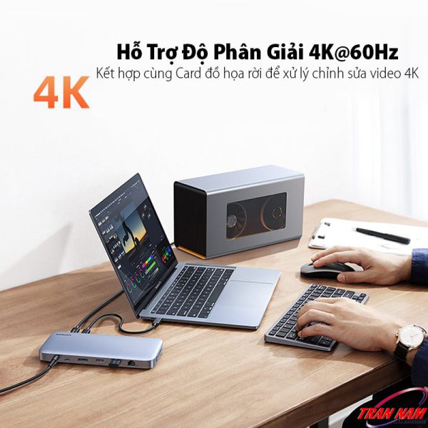 bo-chuyen-doi-thunderbolt-3-usb-type-c-da-nang-12-trong-1-ugreen-80547-support-dp-8k60hz-dc-24v-5a-120w