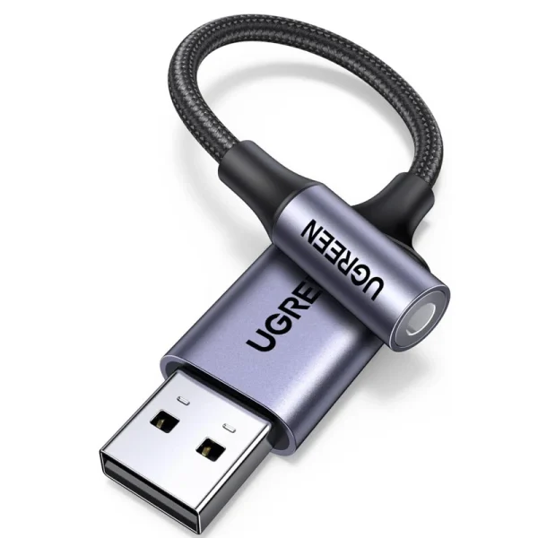 Cáp Chuyển USB Sang Jack Audio 3.5mm (Mic + Loa) Ugreen 30757