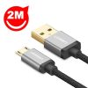 Cap Sac Micro USB To USB Boc Nylong Dai 2M Ugreen 30651 TranNamPC