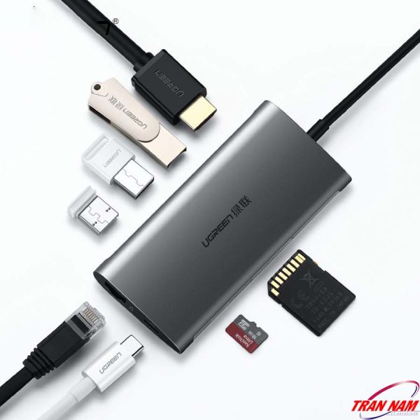 hub-usb-c-to-hdmi-usb-3-0-lan-1gbps-card-reader-pd-100w-ugreen-50538
