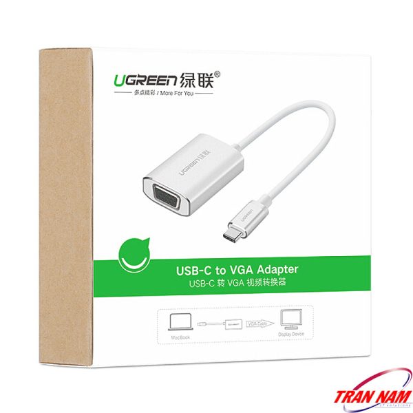 cap-usb-c-to-vga-ugreen-40866-ho-tro-full-hd