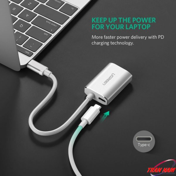 cap-usb-c-to-vga-ugreen-40866-ho-tro-full-hd