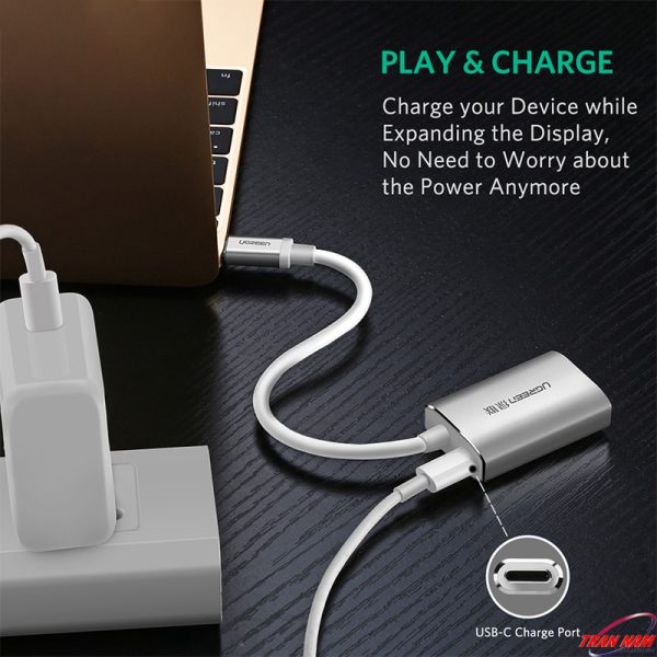 usb-type-c-to-minidisplayport-ho-trwoj-4k60hz-ugreen-40867