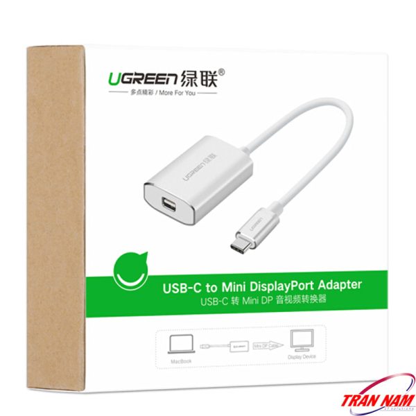 usb-type-c-to-minidisplayport-ho-trwoj-4k60hz-ugreen-40867