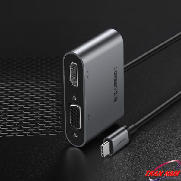 cap-chuyen-usb-type-c-to-hdmivga-va-sac-pd-ugreen-50505