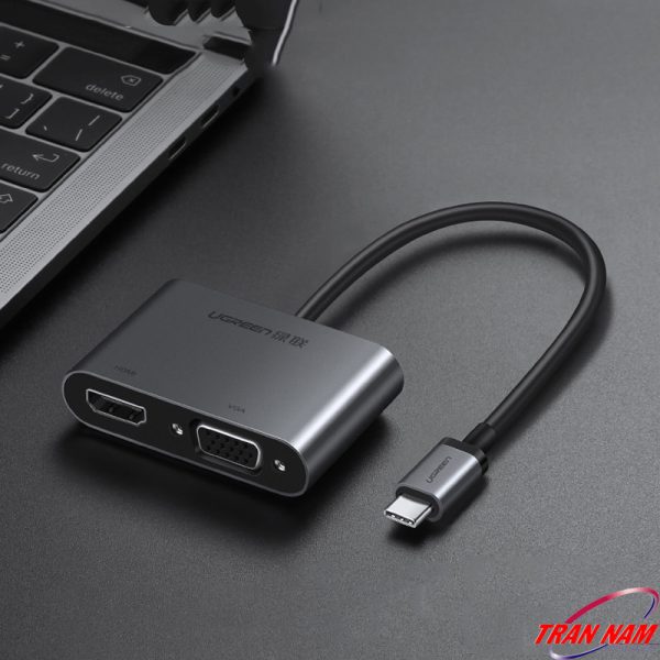 cap-chuyen-usb-type-c-to-hdmivga-va-sac-pd-ugreen-50505