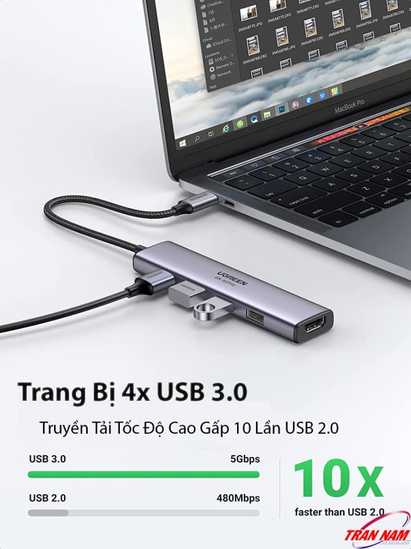 hub-chuyen-usb-c-sang-hdmi-kem-4-cong-usb-3-0-ugreen-20955