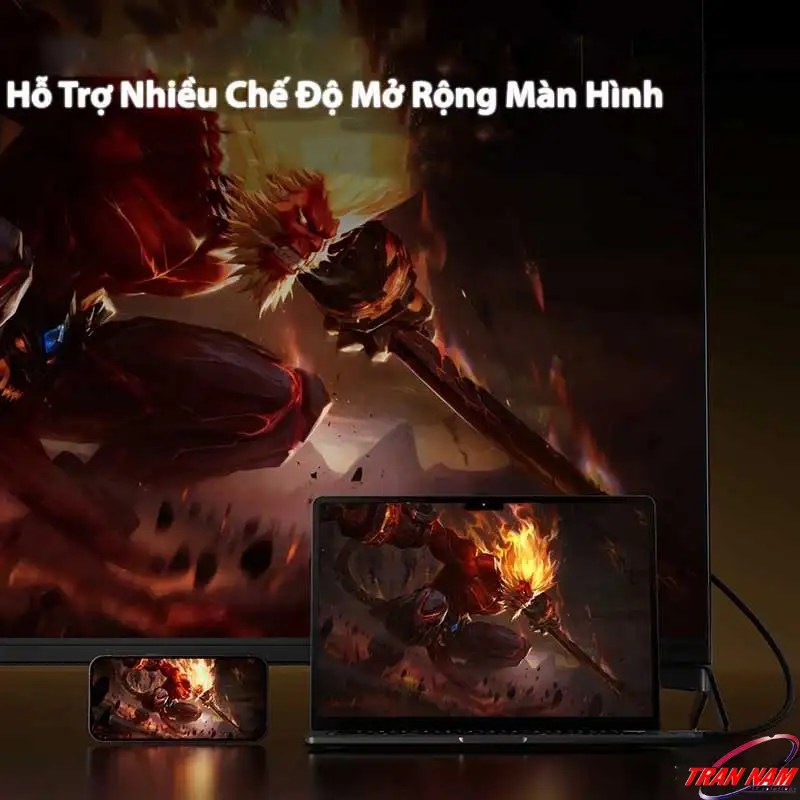 Cáp USB-C to HDMI Jasoz hỗ trợ nhiều hệ điều hành – MacOS, Windows, iOS, Android, iPad, iPhone 15 Cáp USB-C to HDMI Jasoz tương thích MacOS, Windows, iOS, Android, iPad, iPhone 15