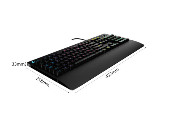 Bàn phím giả cơ Logitech G213 Prodigy RGB Gaming