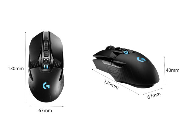 Chuột game Logitech G903 Hero Lightspeed (USB/RGB/Đen) (910-005674)