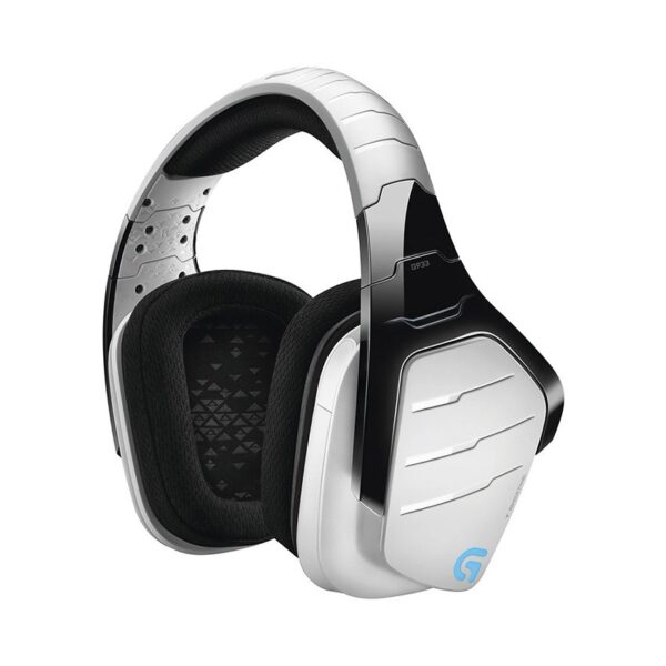 Tai nghe Logitech G933 Snow Wireless 7.1 RGB Gaming Headset White (981-000622)