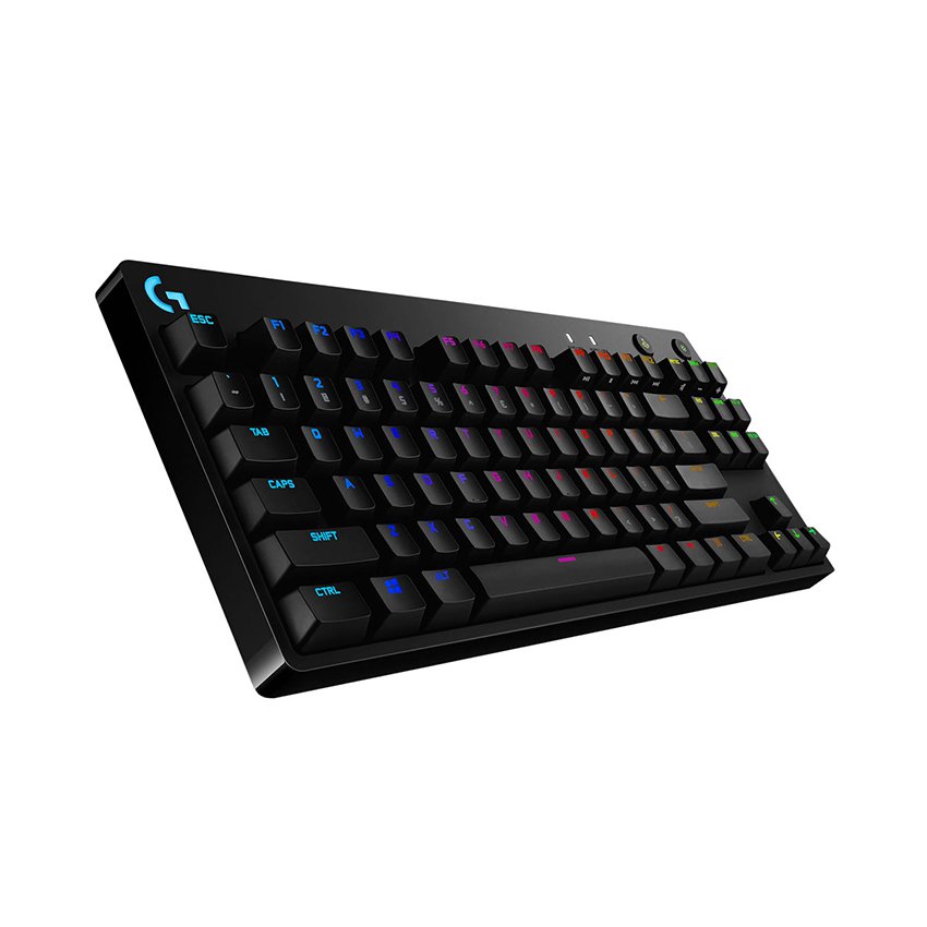 Bàn phím cơ Logitech G Pro X RGB Lightsync (USB/Blue Clicky sw/đen)