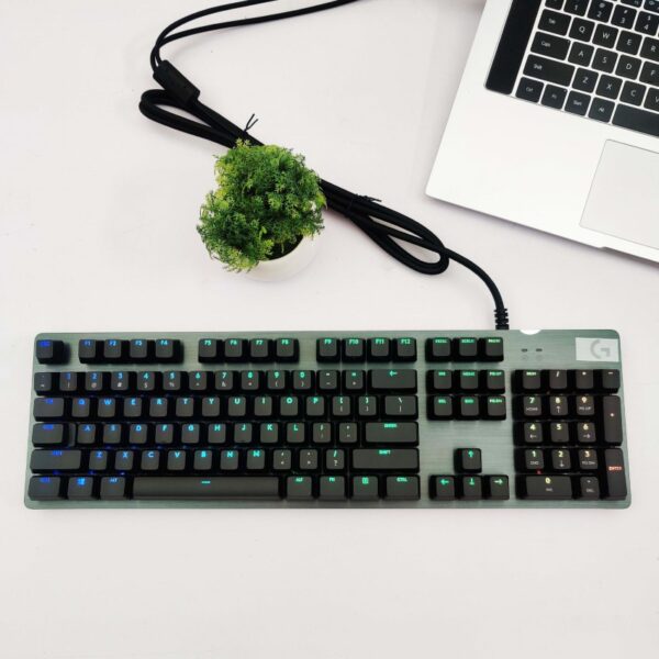 Bàn phím cơ Logitech G512 Lightsync RGB Linear (USB/GX Red)