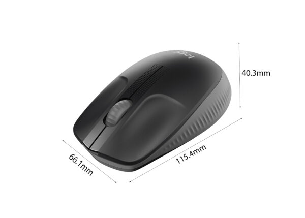 Chuột không dây Logitech M190 đen (910-005913) (USB)