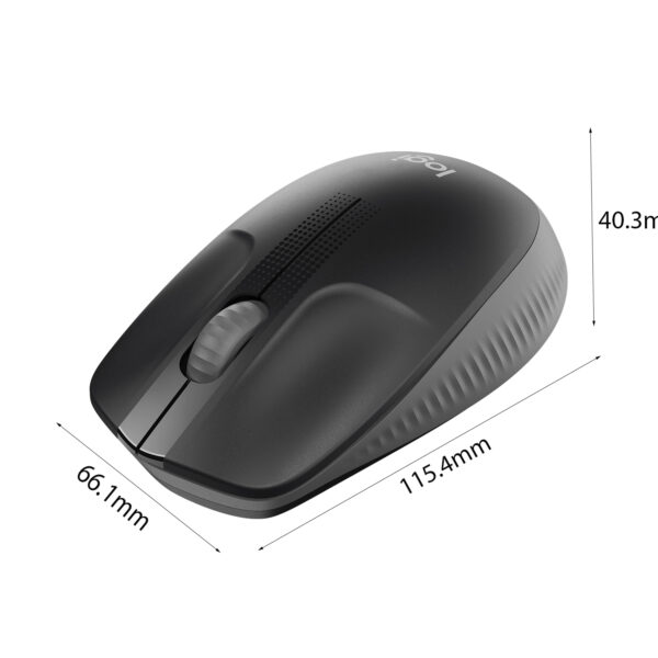 Chuột không dây Logitech M190 đen (910-005913) (USB)
