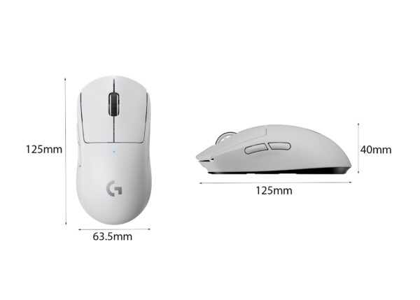 Chuột không dây Logitech Pro X Superlight White (USB/Trắng/910-005944)