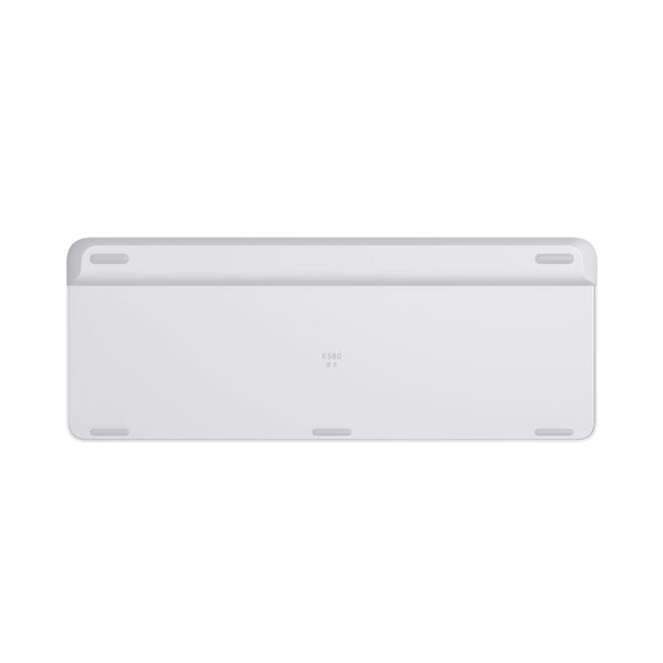Bàn phím không dây Logitech K580 Pale Grey (USB/Bluetooth/Trắng)