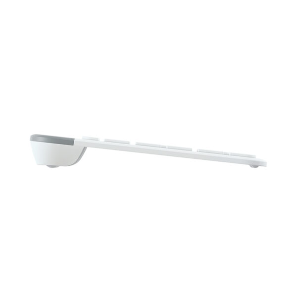 Bàn phím không dây Logitech K580 Pale Grey (USB/Bluetooth/Trắng)