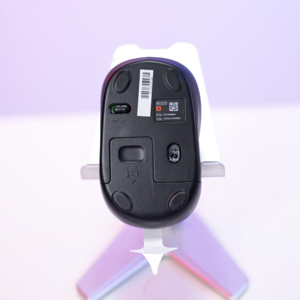 Chuột không dây Logitech M325/M325S Wireless (USB/Đen Bạc)