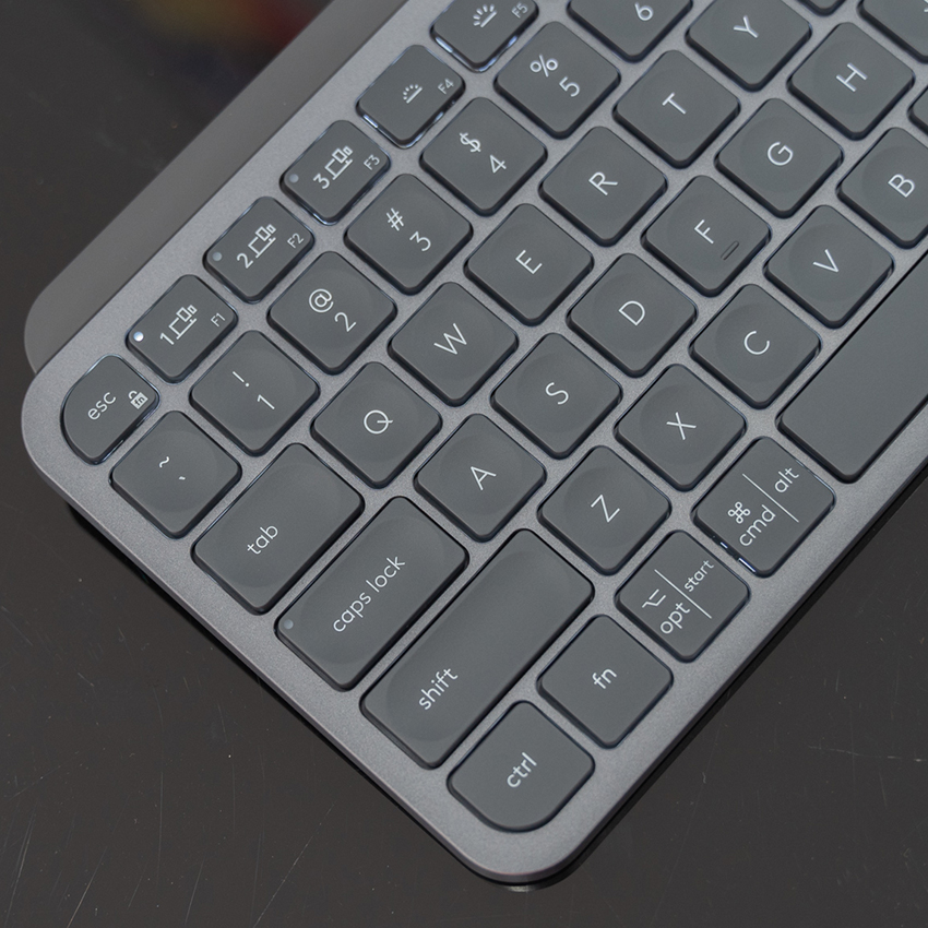 Bàn phím không dây Logitech MX Keys Mini Graphite (USBC/Bluetooth/Xám)