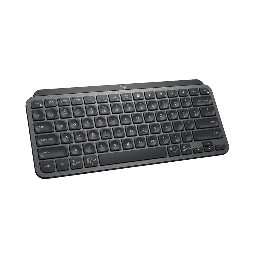 Bàn phím không dây Logitech MX Keys Mini Graphite (USBC/Bluetooth/Xám)