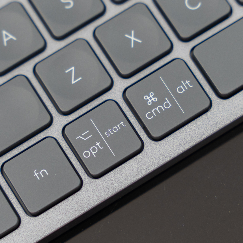 Bàn phím không dây Logitech MX Keys Mini Graphite (USBC/Bluetooth/Xám)