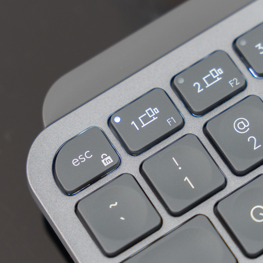 Bàn phím không dây Logitech MX Keys Mini Graphite (USBC/Bluetooth/Xám)