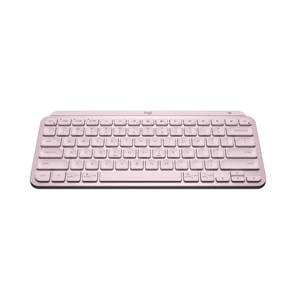 Bàn phím không dây Logitech MX Keys Mini Rose (USBC/Bluetooth/Hồng)