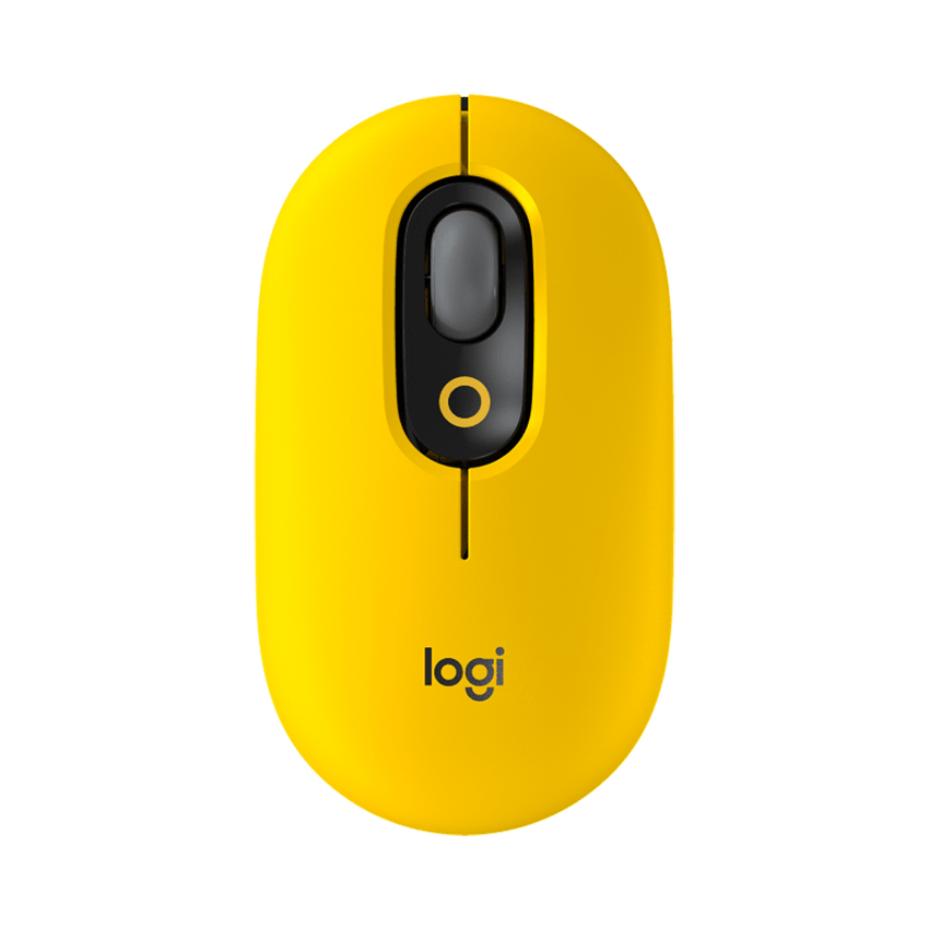 Chuột không dây Logitech Pop Emoji Blast Yellow (USB/Bluetooth/Vàng)
