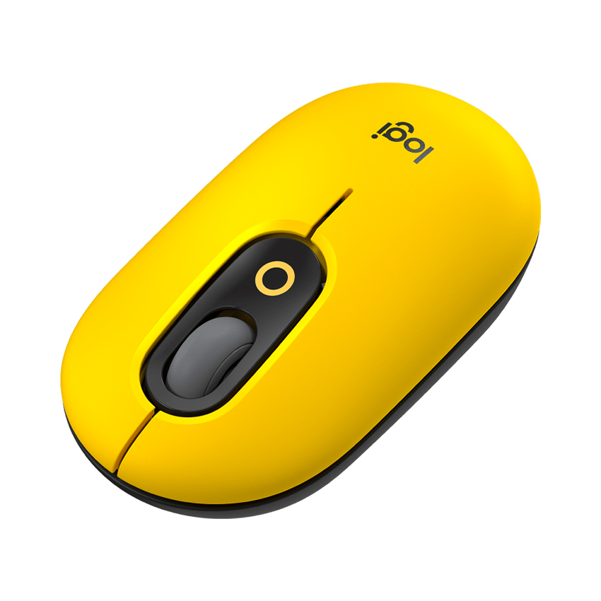 Chuột không dây Logitech Pop Emoji Blast Yellow (USB/Bluetooth/Vàng)