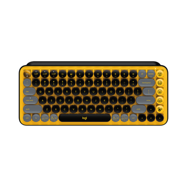 Bàn phím không dây Logitech Pop Keys Blast Yellow (USB/Bluetooth/Vàng-Đen)