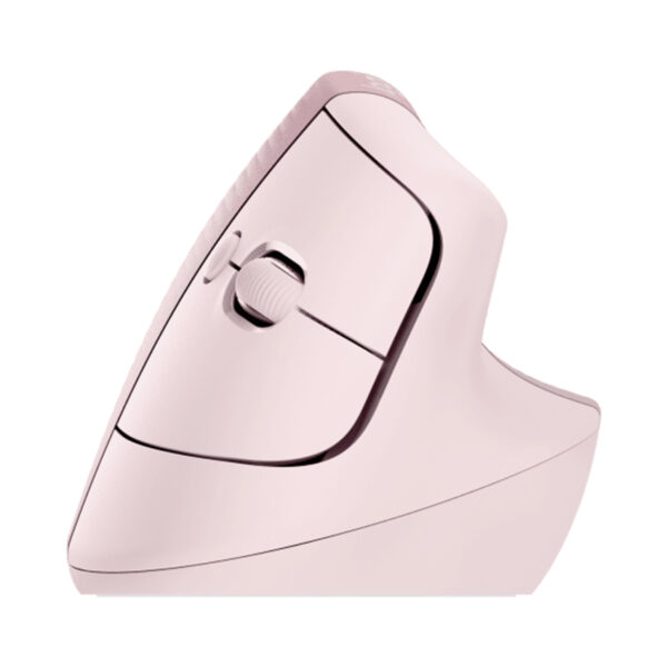 Chuột không dây Logitech Lift Vertical Ergonomic Rose (USB/Bluetooth) (910-006481)