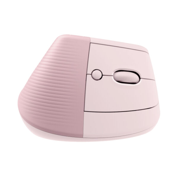Chuột không dây Logitech Lift Vertical Ergonomic Rose (USB/Bluetooth) (910-006481)
