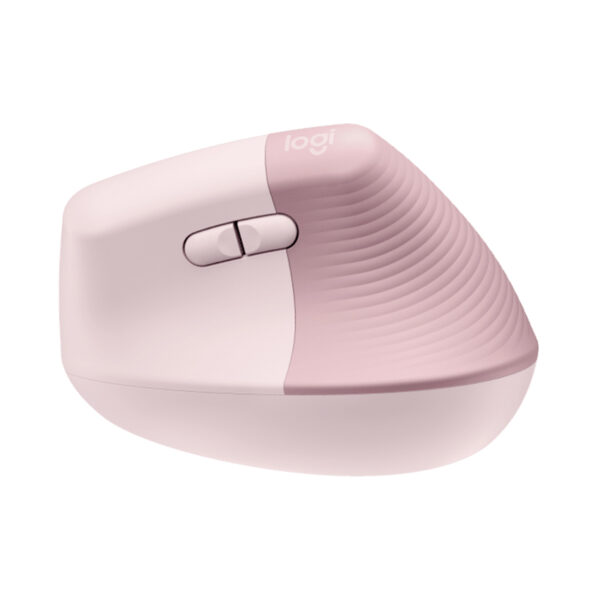 Chuột không dây Logitech Lift Vertical Ergonomic Rose (USB/Bluetooth) (910-006481)