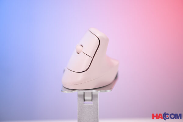 Chuột không dây Logitech Lift Vertical Ergonomic Rose (USB/Bluetooth) (910-006481)