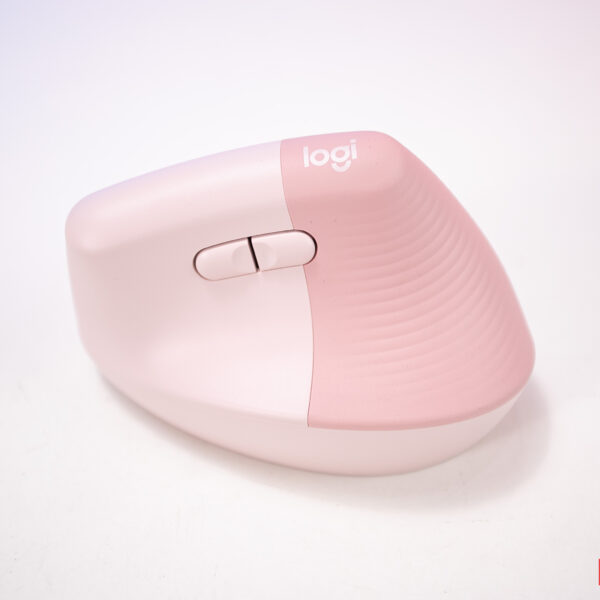 Chuột không dây Logitech Lift Vertical Ergonomic Rose (USB/Bluetooth) (910-006481)
