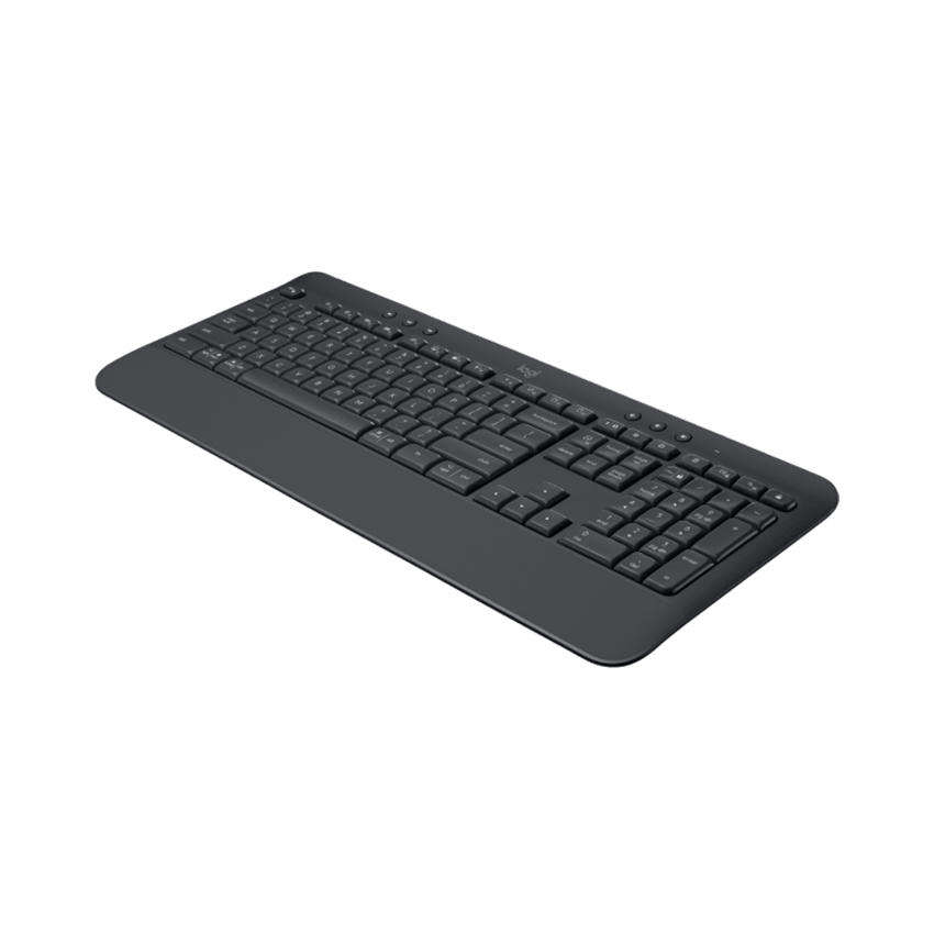 Bàn phím không dây Logitech K650 Graphite (USB/Bluetooth/Đen) (920-010955)