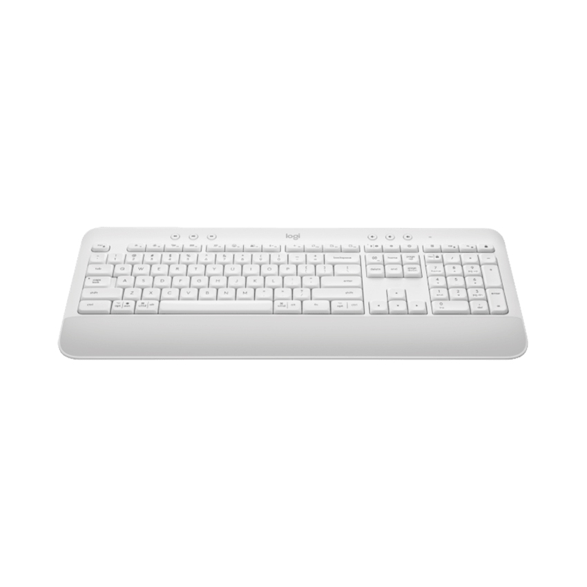 Bàn phím không dây Logitech K650 Off White (USB/Bluetooth/Trắng) (920-010987)