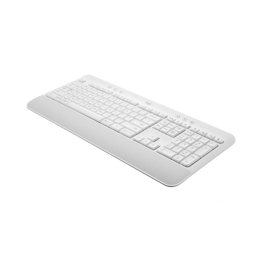 Bàn phím không dây Logitech K650 Off White (USB/Bluetooth/Trắng) (920-010987)