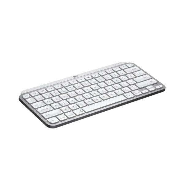 Bàn phím Không dây Logitech MX Keys Mini Pale Grey for MAC (USB/Bluetooth/xám trắng)