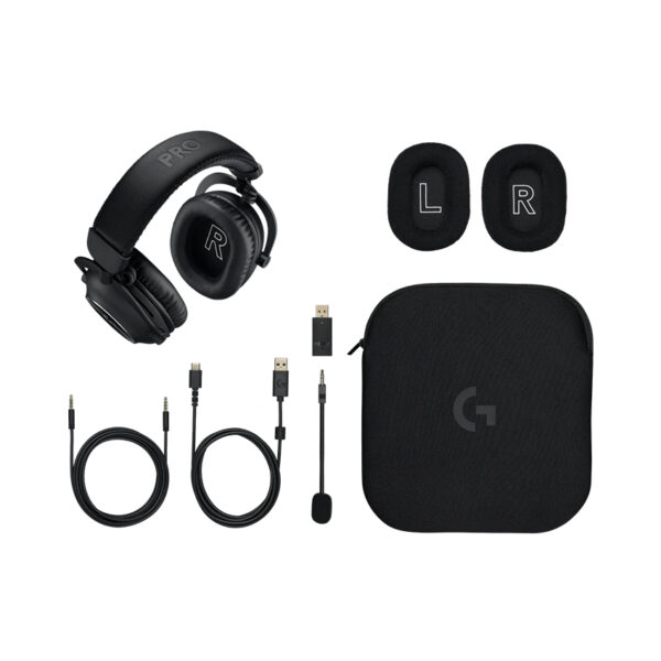 Tai nghe chơi game không dây Logitech PRO X 2 LIGHTSPEED Black 981-001264
