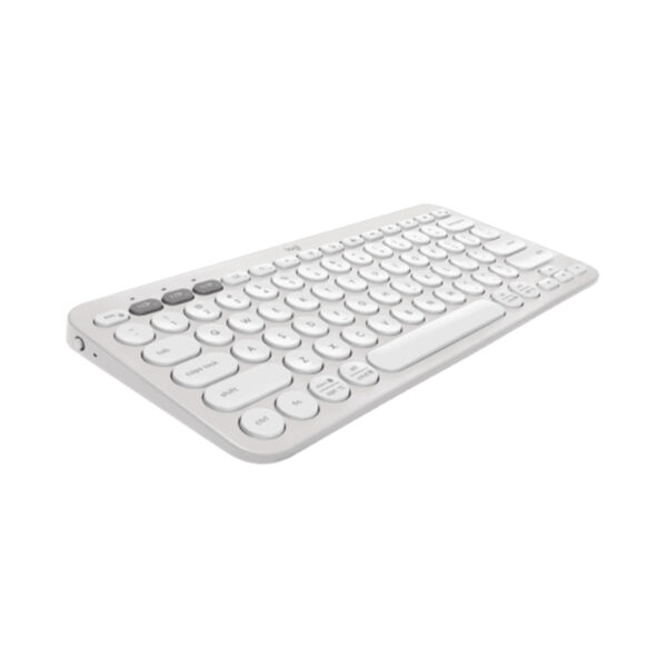 Bàn phím không dây Logitech Pebble keys 2 K380s Màu Trắng (Wireless/Bluetooth) _ 920-011754