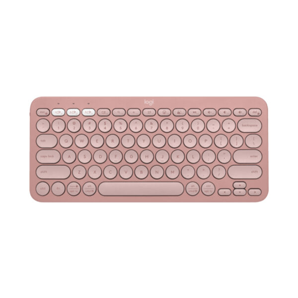 Bàn phím không dây Logitech Pebble keys 2 K380s Màu Hồng (Wireless/Bluetooth) _ 920-011755