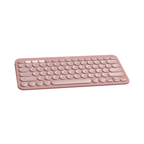Bàn phím không dây Logitech Pebble keys 2 K380s Màu Hồng (Wireless/Bluetooth) _ 920-011755
