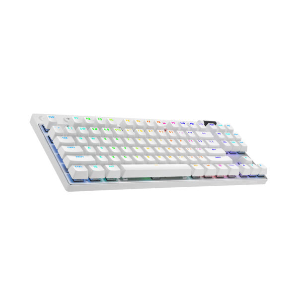 Bàn phím Gaming không dây Logitech Pro X TKL Lightspeed Màu Trắng Tactile Switch _ 920-012149