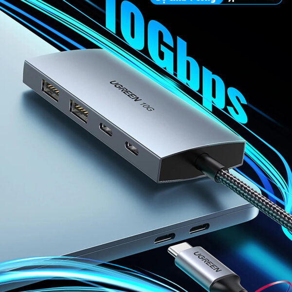 HUB-USB-C-Sang-2Cong-USB-3.2-Va-2Cong-USB-Type-C-Toc-Do-10Gbps-Ugreen-30758